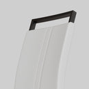 Modern Dining Chairs With High Back Upholstered Design Metal Legs