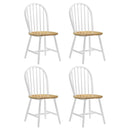 Cinder - Wood Dining Side Chair (Set of 4) - White - Atlantic Fine Furniture Inc