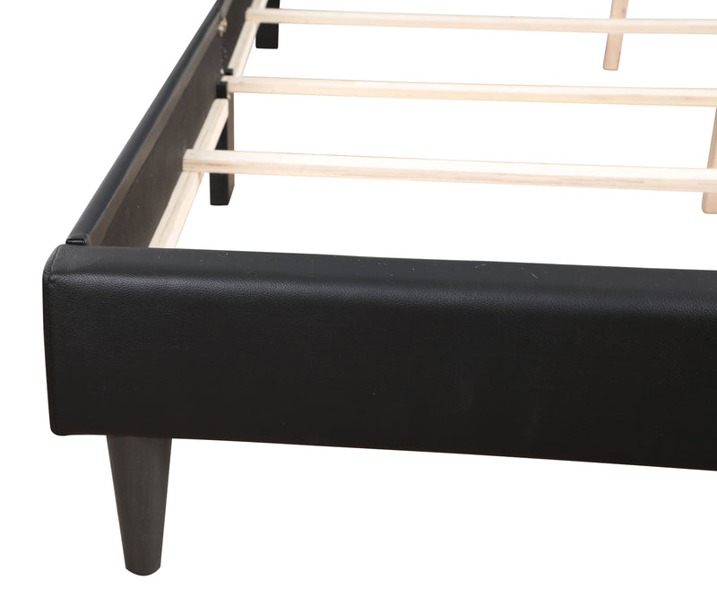 Deb - G1119-QB-UP Queen Bed (All in One Box) - Black