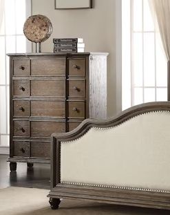 Baudouin - Weathered Chest - Oak