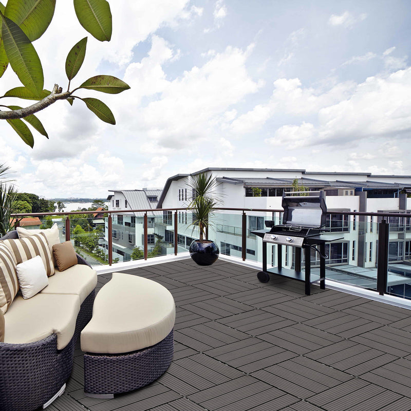 Composite Deck Tiles, Resist Rust, Water, Weather