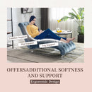 Velvet Chaise Lounge Indoor, Button Tufted Upholstered Chaise Lounge Chair With Pillow