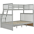 Bunk Bed With Ladder, And Safety Guard Rails
