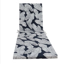 2 Piece Chaise Lounge Chair Cushion Set With Ties