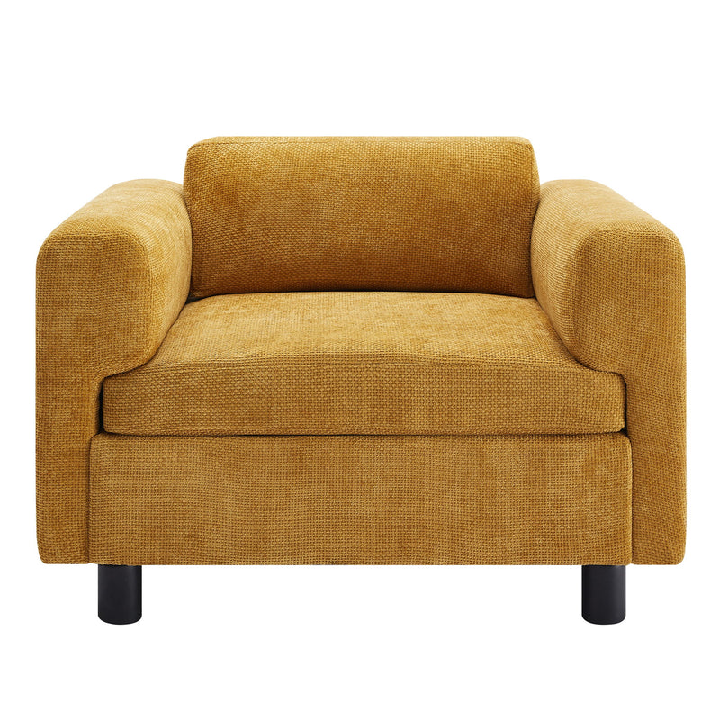 Modern Oversized Armchair Comfy Accent Chair Single Sofa For Living Room