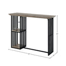 Zudora - Counter Height Table - Black - Atlantic Fine Furniture Inc