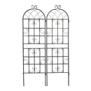 Metal Garden Rustproof Trellis For Climbing Plants Outdoor Flower Support