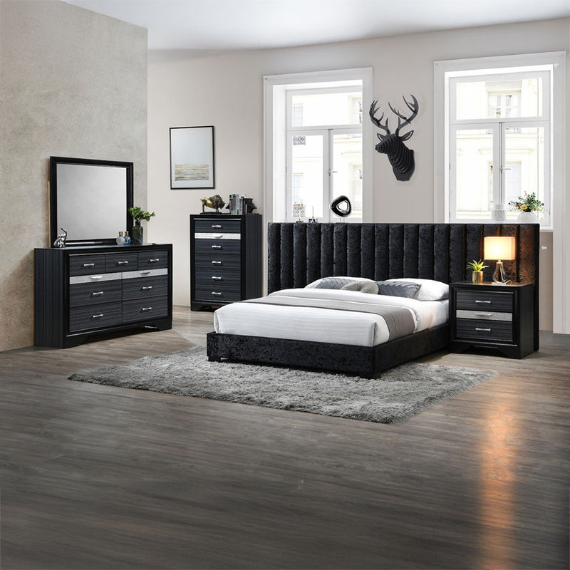 Naima - Nightstand - Atlantic Fine Furniture Inc