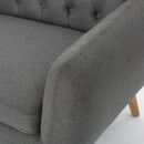 Mid - Century Tufted Loveseat