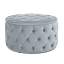 Modern Glam Ottoman Velvet