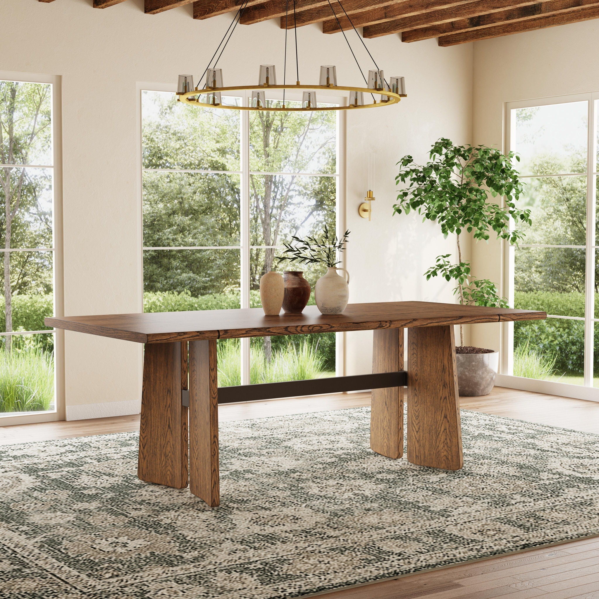 Lyra - Rectangular Dining Table - Light Brown