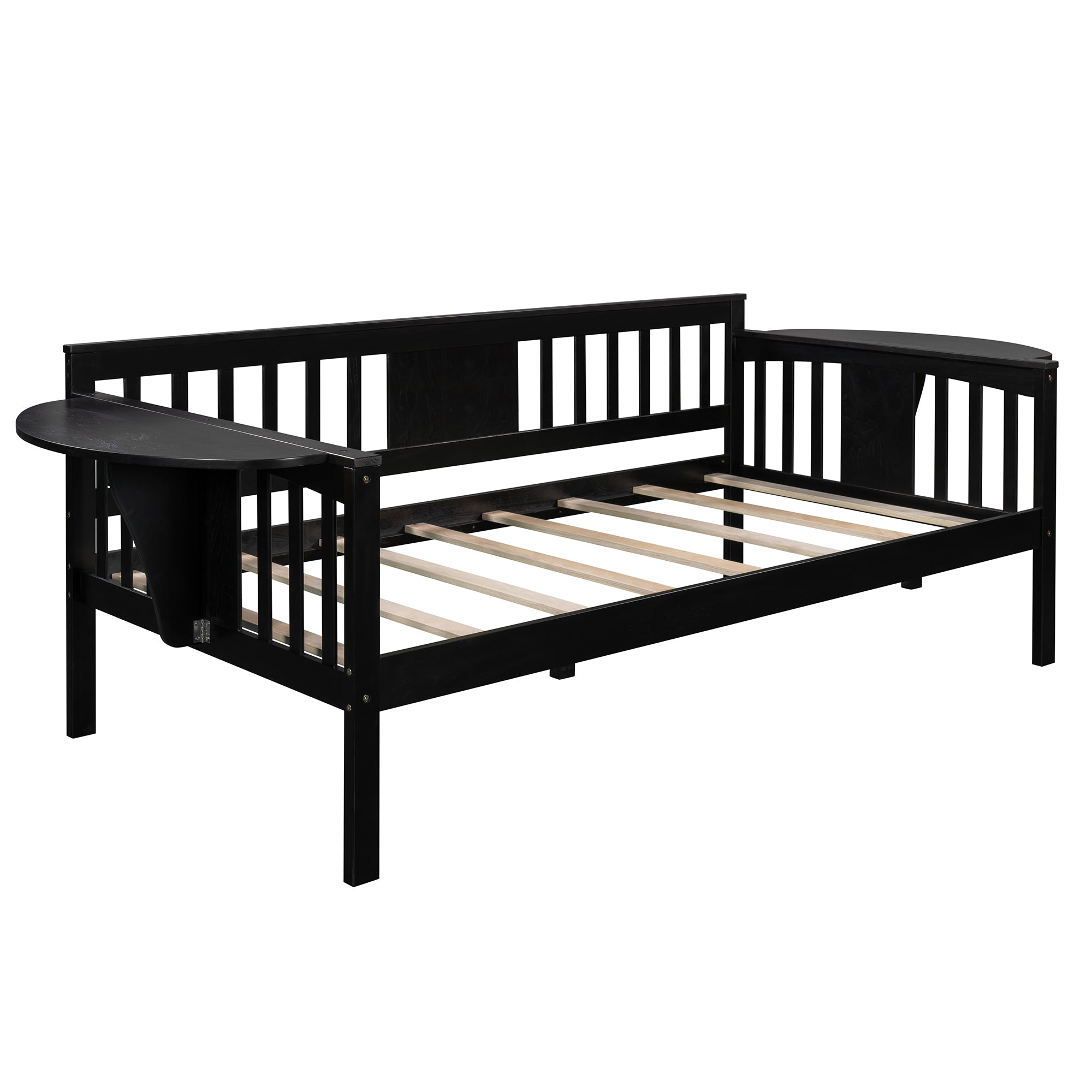 Twin size Daybed, Wood Slat Support, Espresso - Atlantic Fine Furniture Melbourne FL