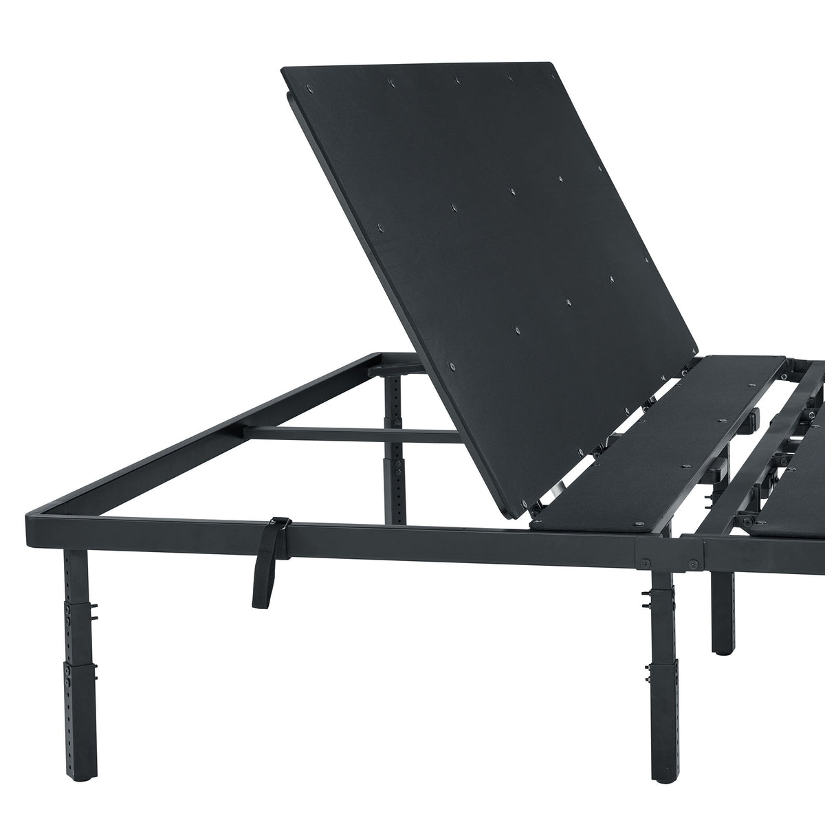 Z Base Pro Adjustable Bed With Head And Foot Incline in Black by Elements International, view 11