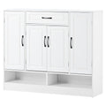 Sleek And Modern Shoe Cabinet With Adjustable Shelves, Space Saving Design