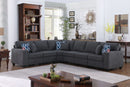 Cooper - Woven Sectional Sofa With Cupholder