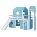 Loft Bed & Slide Tent And Tower