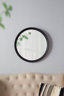 Transitional Decor Style Wall Mirror Decor With Frame For Bathroom