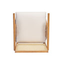 Chandigarh Farmhouse Style Cane Upholstered Dining Chairs (Set of 2)