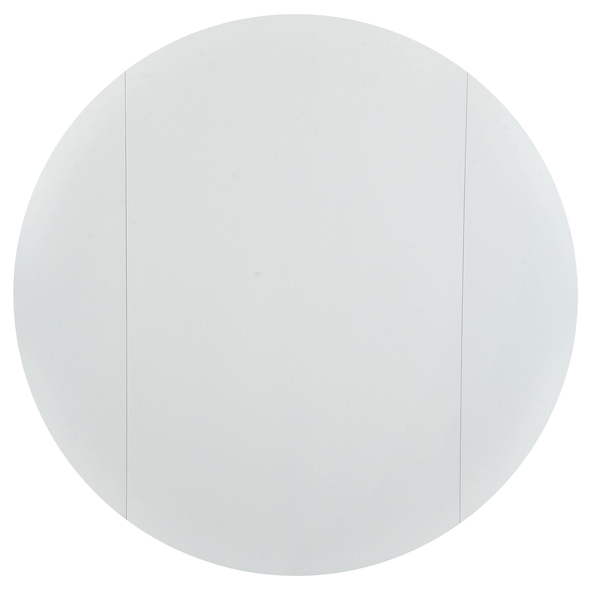 Bucknell 3-piece Round Drop Leaf Dining Table Set White - Atlantic Fine Furniture Melbourne FL