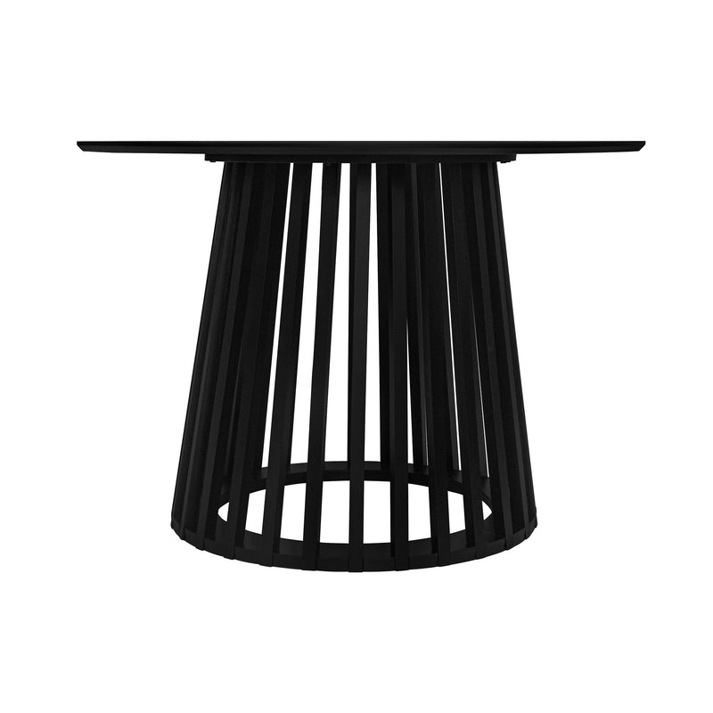 Modern Round Coffee Table With Grille Moldin
