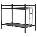 Alevera - Metal Bunk Bed With Ladder