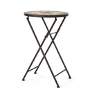 Silvester - End Table - Beige / Black