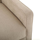 Minimalist Design Fabric Push Back Chair