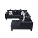 Modern U Shape Sectional Sofa Corner Couch With Lots Of Pillows Included, Elegant And Functional