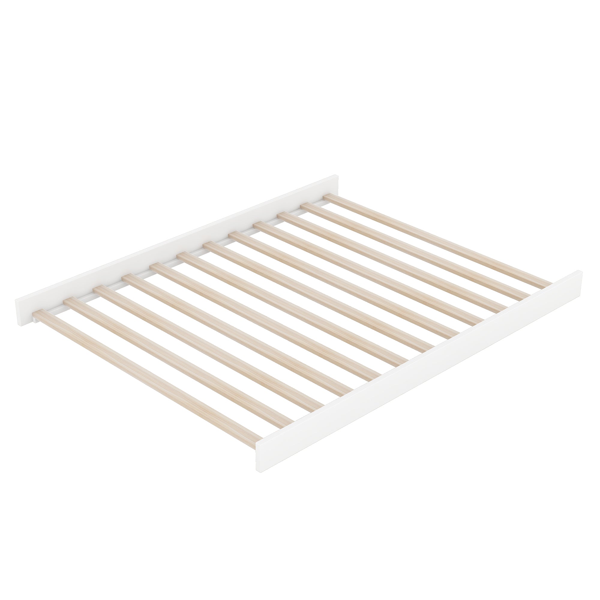 Convertible Crib/Full Size Bed with Changing Table, White - Atlantic Fine Furniture Melbourne FL