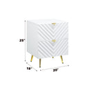 Gaines - High Gloss Nightstand