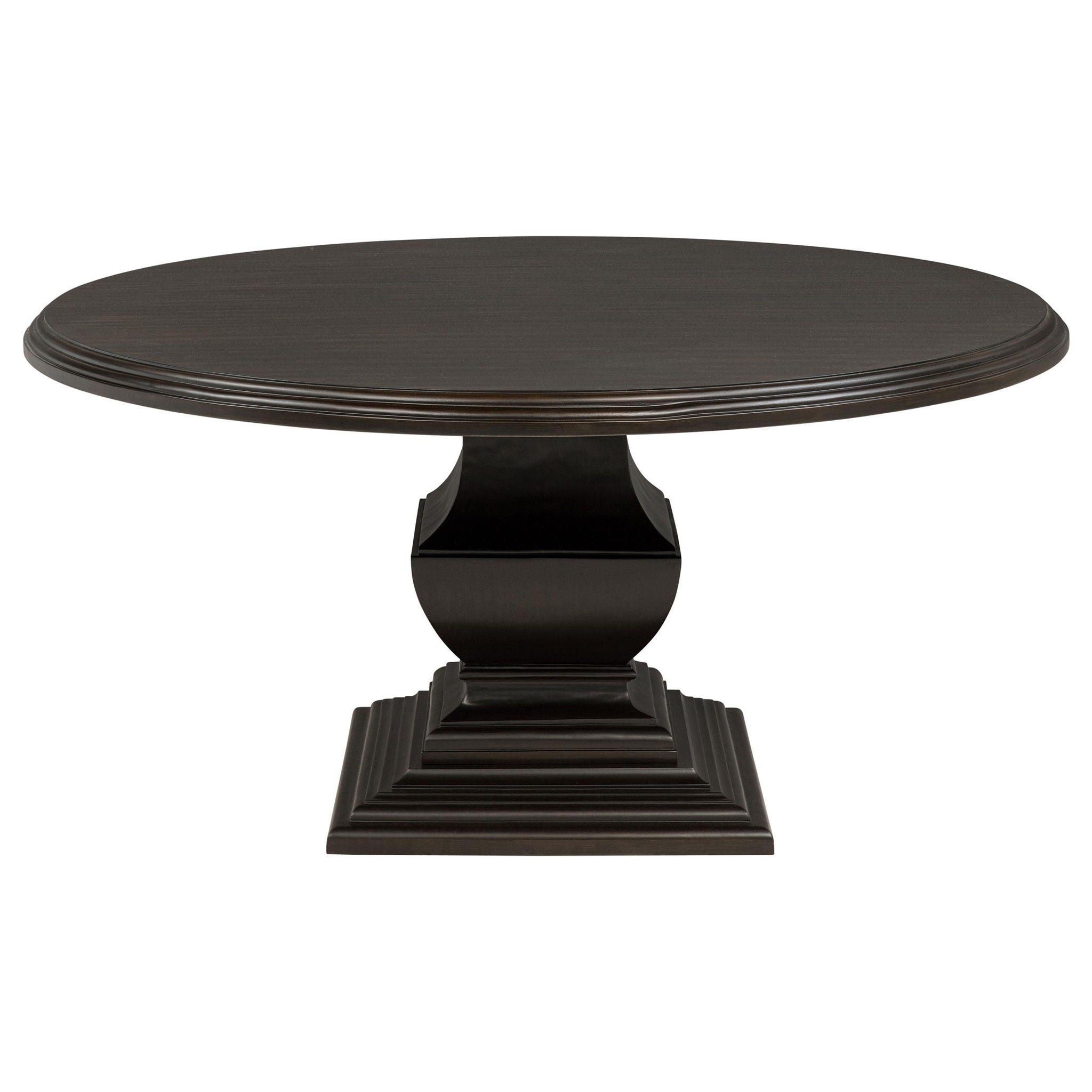 Twyla 60-inch Round Wood Dining Room Table Dark Cocoa