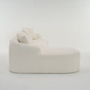 Combined Sofa With 4 Pillows