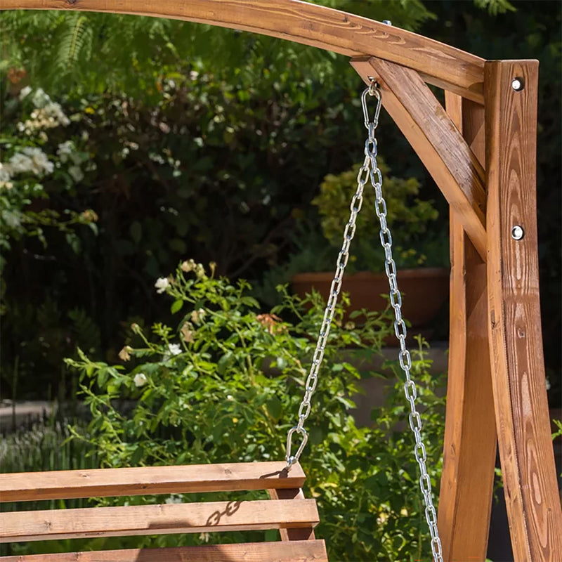 San Juan - Outdoor Swinging Loveseat With Support