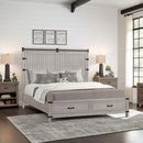 Alexandria - Storage Wood Bed