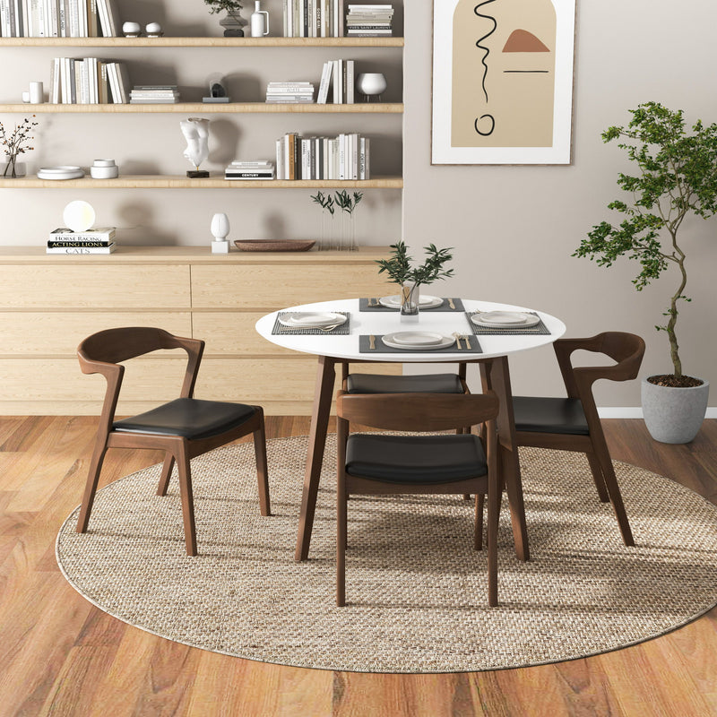 Dakota - Mid-Century Modern Velvet Dining Chair (Set of 2)