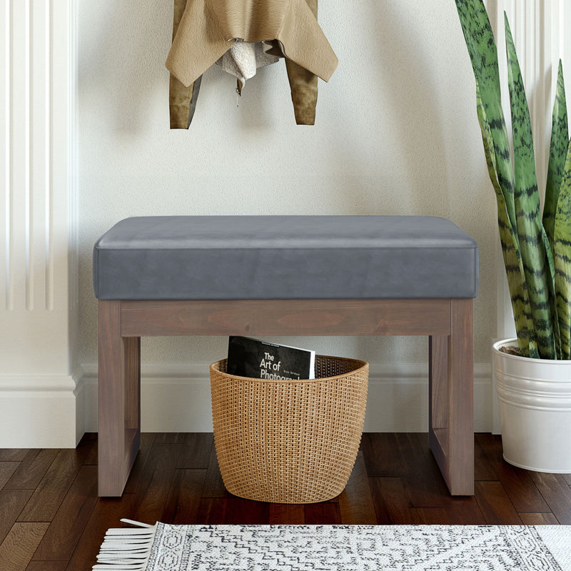 Milltown - Upholstered Ottoman Bench