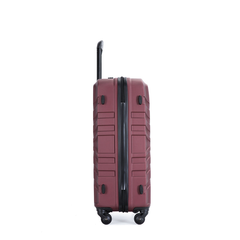 3 Piece Luggage Sets Lightweight Suitcase With Two Hooks, Spinner Wheels, Tsa Lock, Durable Hard Shell