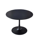Tulip Table Mid-Century Dining Table With Round MDF Table Top, Pedestal Dining Table, End Table Leisure Coffee Table