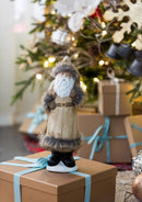 Christmas Gnomes Decorations, Christmas Table Home Ornaments For Holiday Party Gifts (Set of 2) - Beige / White