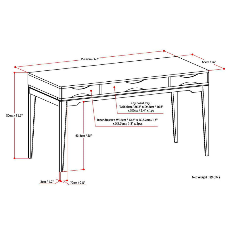 Harper - Handcrafted Desk