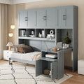 Murphy Wall Bed With Closet, Drawers & Desk