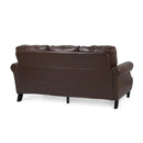 Contemporary 3 Seater Sofa With Nailhead Trim
