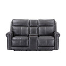 Alexander - Power Reclining Loveseat With Console, Power Headrest & Lumbar