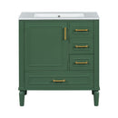 Traditional Bathroom Vanity Set With Soft Close Doors