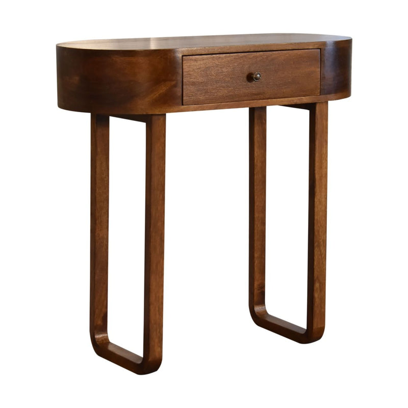 Round Coffee Table - Chestnut