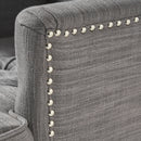 Harrison - Tufted Club Chair With Button Tufted Back And Birch Wood Legs