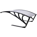 Weather Resistant Polycarbonate Canopy Outdoor Shade Cover For Robotic Lawn Mowers - Black