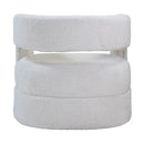 Yitua - Accent Chair - White Teddy Sherpa
