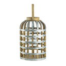 Decorative Lantern With Handle, Wooden Lantern For Indoor Outdoor, Home Garden Wedding
