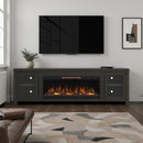 Tybee - Electric Fireplace TV Console For TVs Up To 95" - Clove